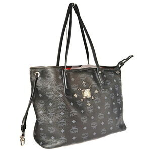 MCM Logogram Tote Bag Loveless Collaboration Black